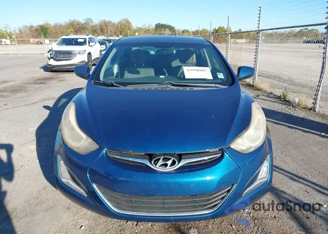 2014 Hyundai Elantra Se из США, поврежденный, VIN KMHDH4AE0EU127791